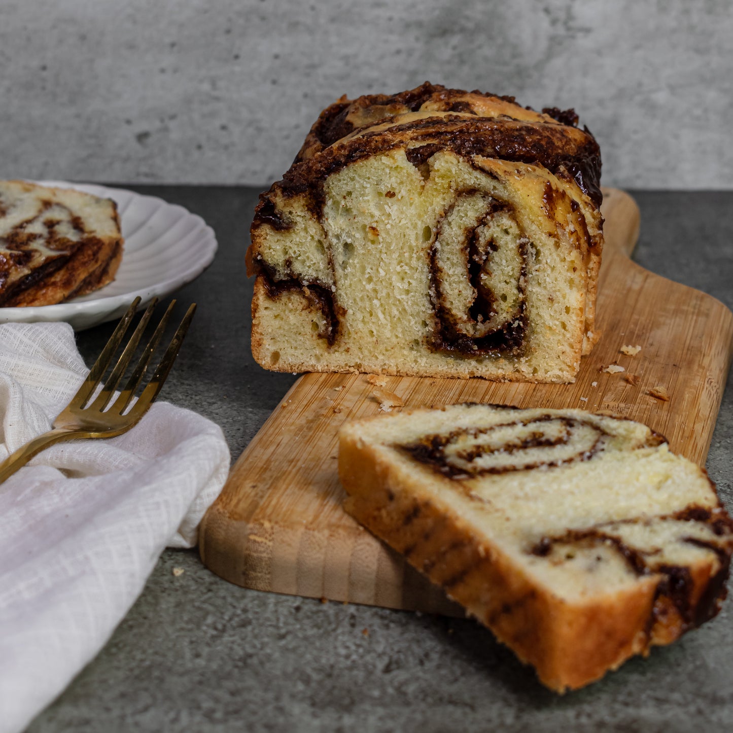 Nutella babka