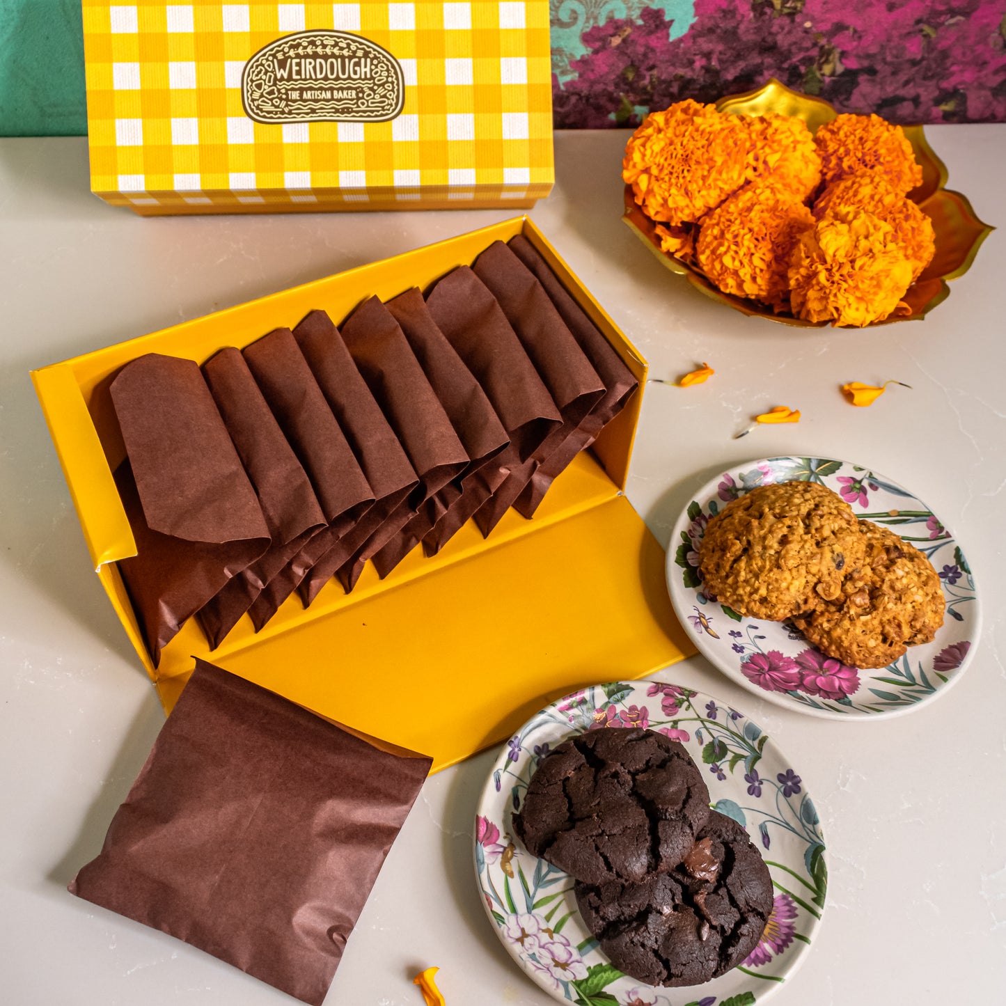 Sourdough Cookies in a gift box