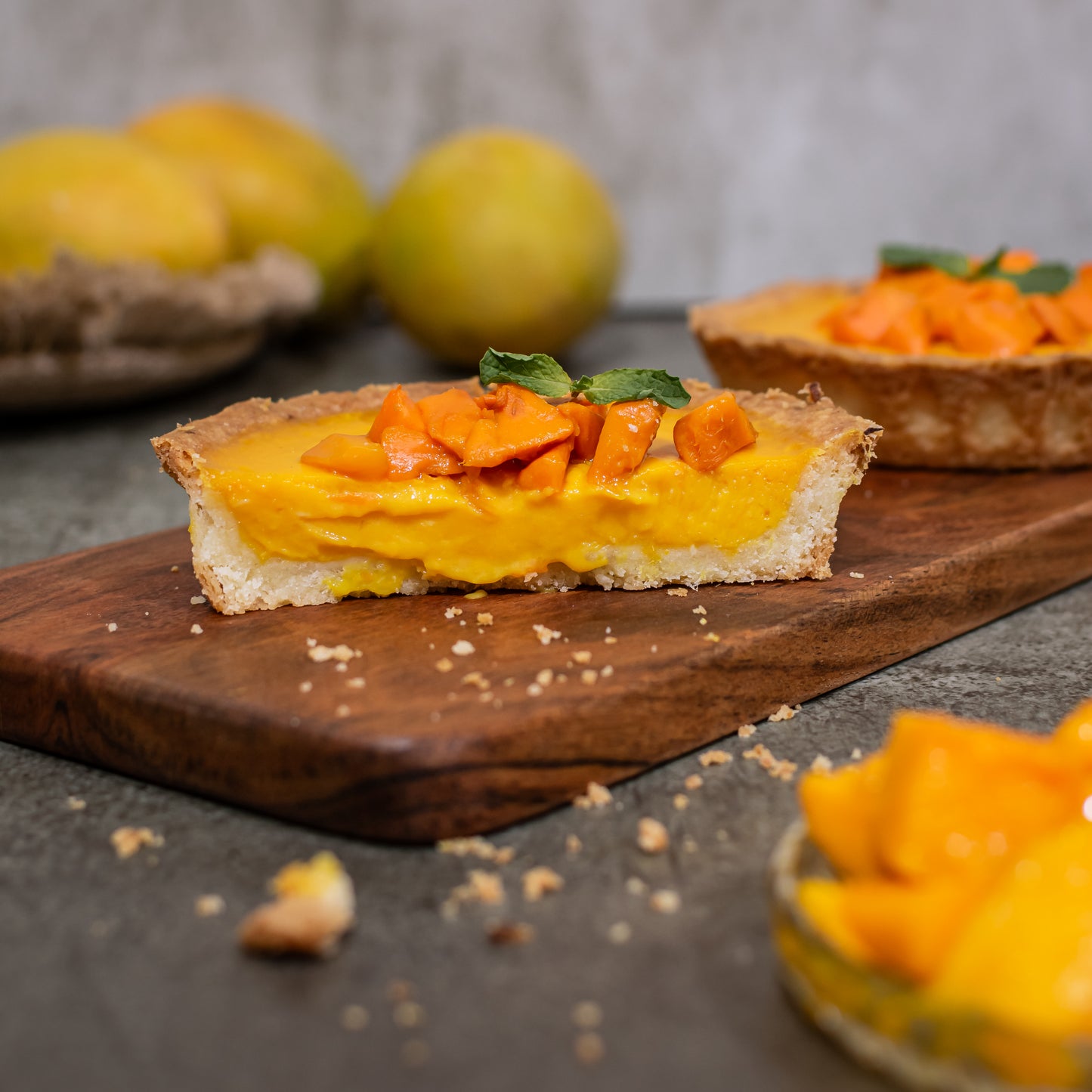 Mango Coconut Tart