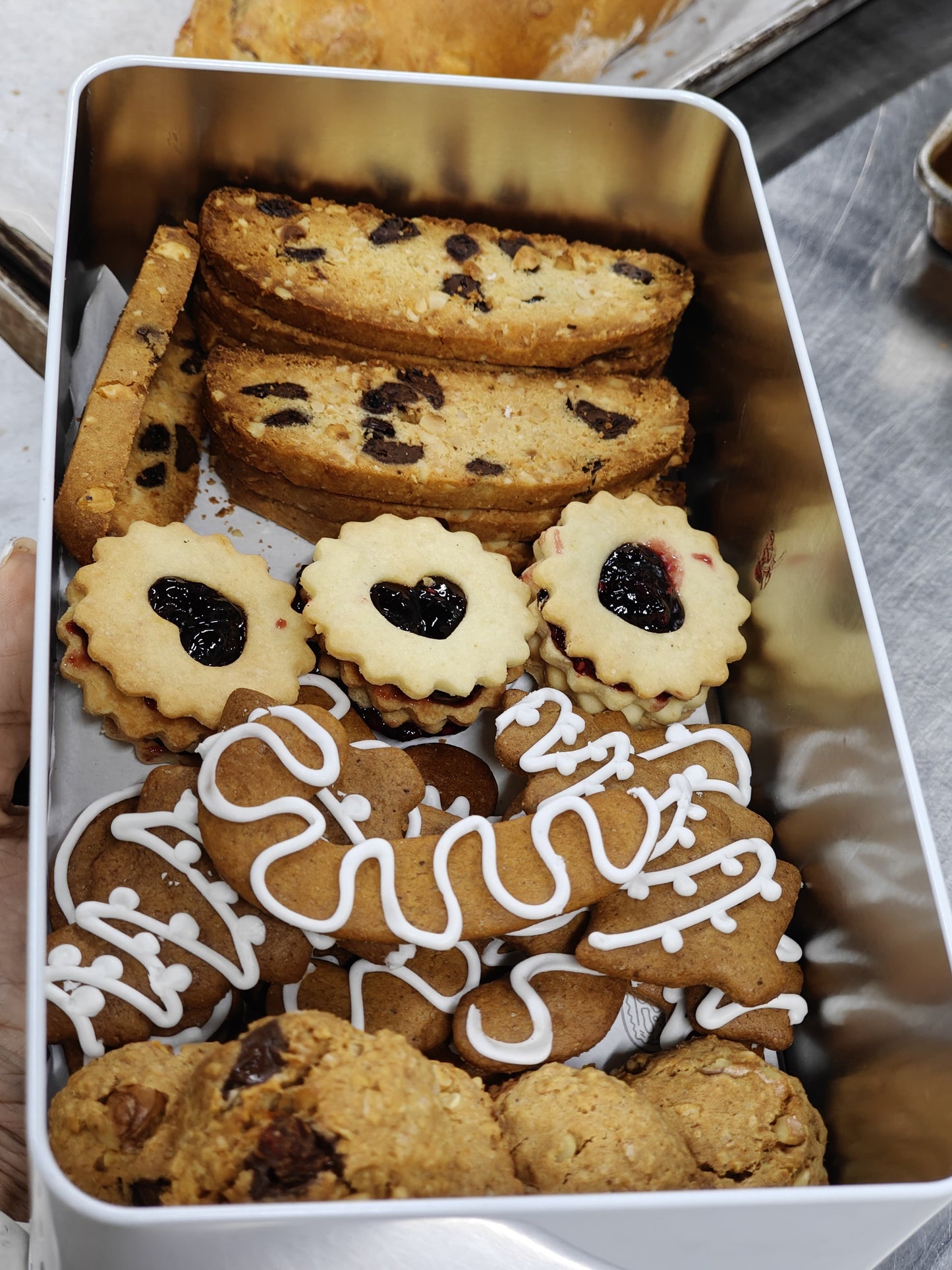 The Weirdough Christmas cookie tin ( Pre order 24 hrs )