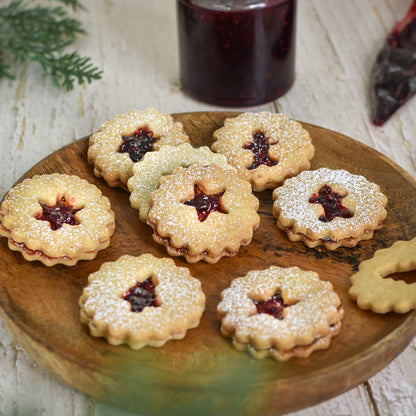 Linzer Jam Cookies