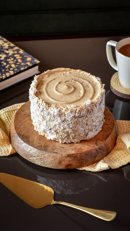 Gluten free Eggless Coconut Cake
