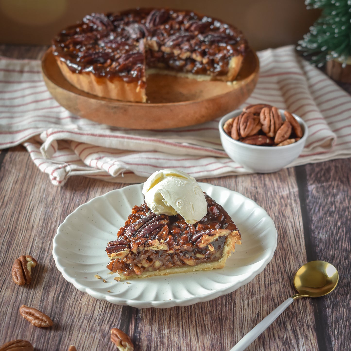Sourdough Pecan Tart