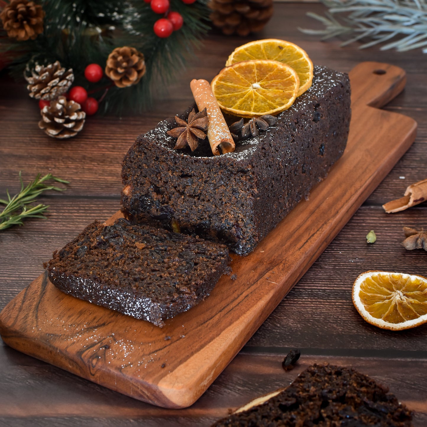 Christmas Plum tea cake pan india