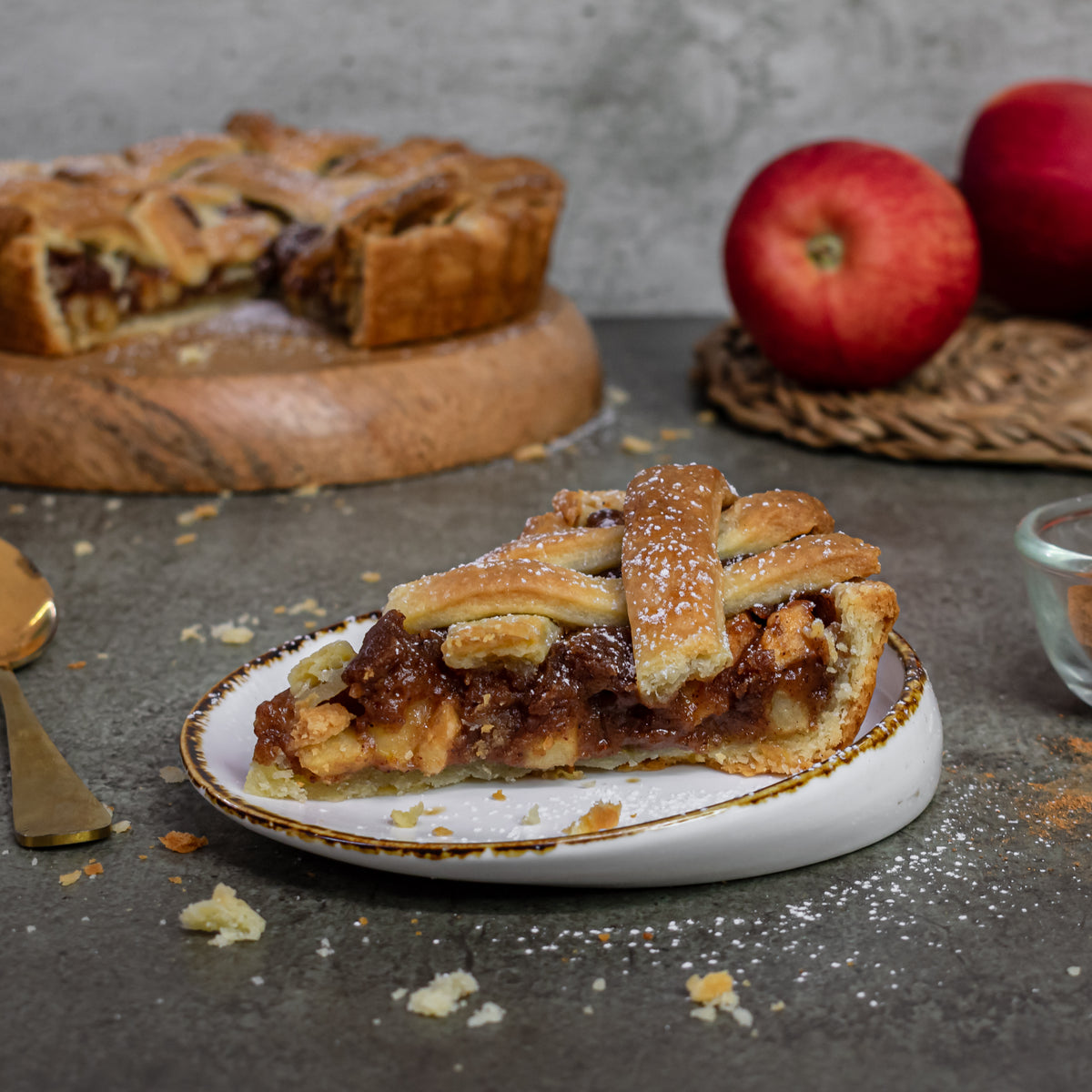 Sourdough apple pie by Weirdough