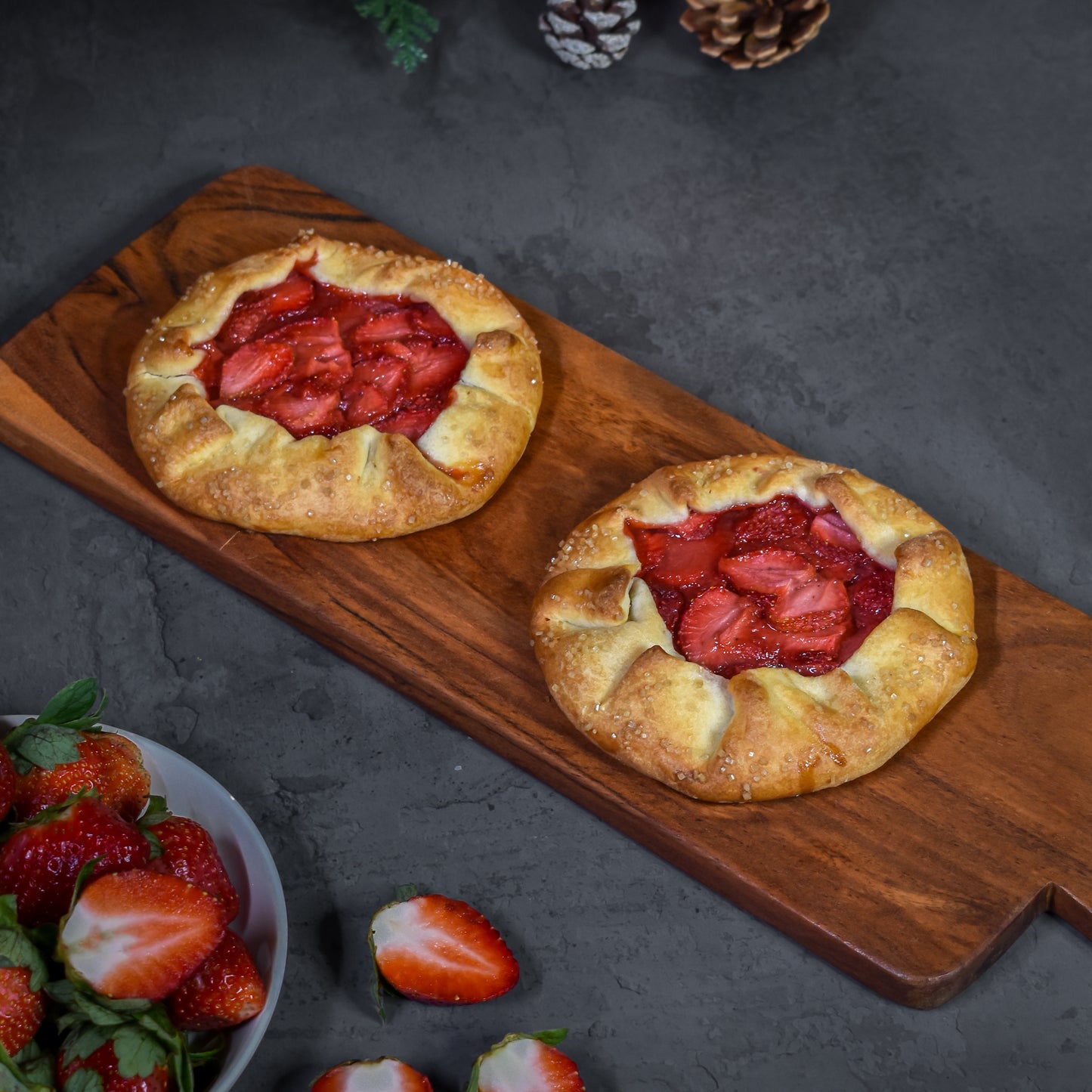 Strawberry Sourdough Galette