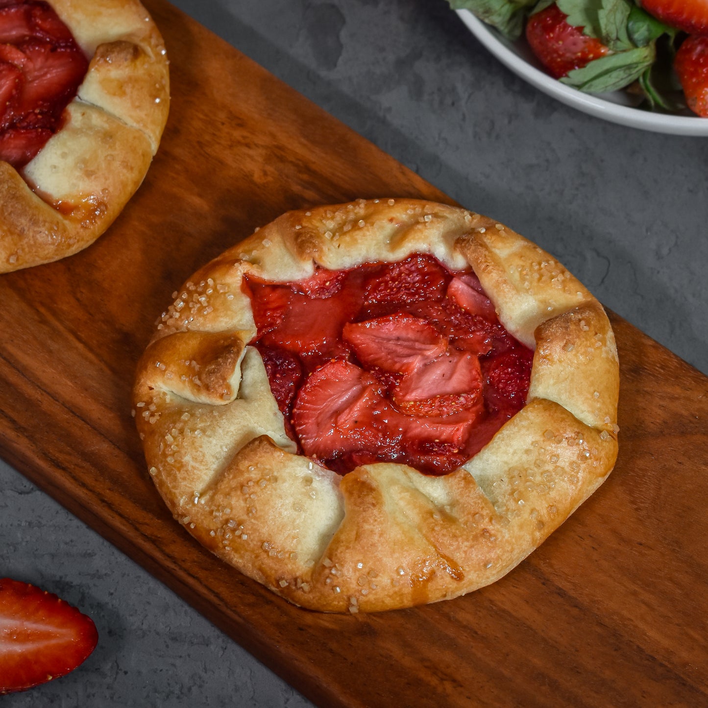 Strawberry Sourdough Galette