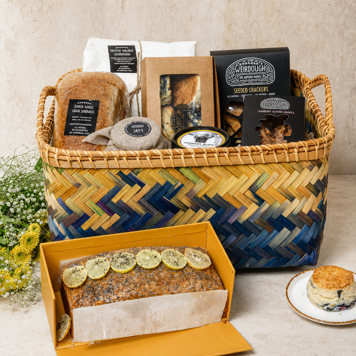 The Afternoon Edit artisanal bakery hamper