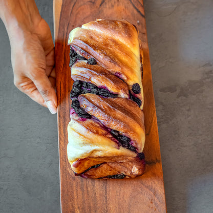 LEMON BLUBERRY BABKA