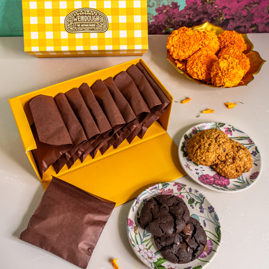 Sourdough Cookies in a gift box