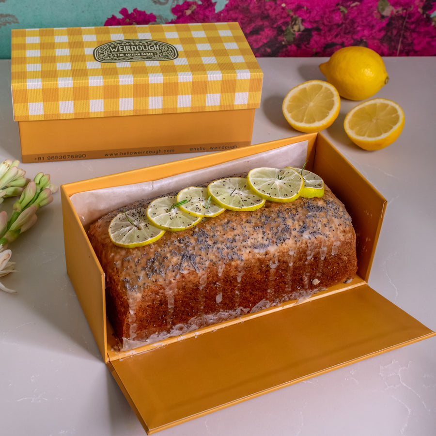 Lemon Poppy Seed Cake by Weirdough
