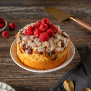 Raspberry Flourless Almond Torte