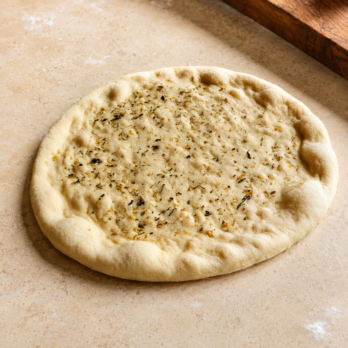 Sourdough pizza base
