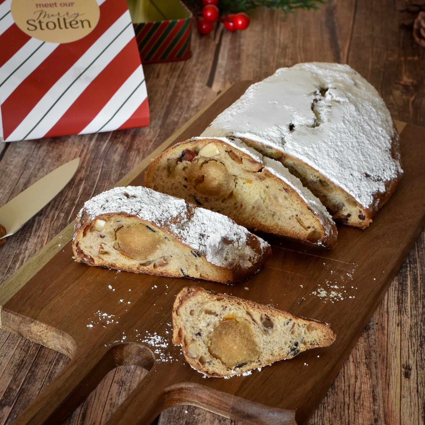 Sourdough Stollen (pre order 48 hrs)