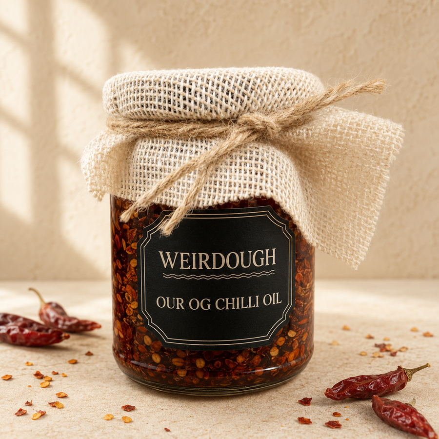Weirdough Our OG Chilli Oil jar
